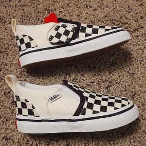 NIB Vans checkered toddler shoes